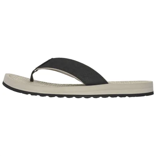 Skechers Relaxed Fit Flip Flops Men's Black Brown