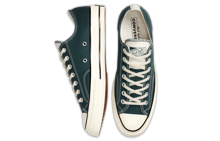 Кеды Converse Chuck 70 Varsity Remix (темно-зеленые) — фото 4