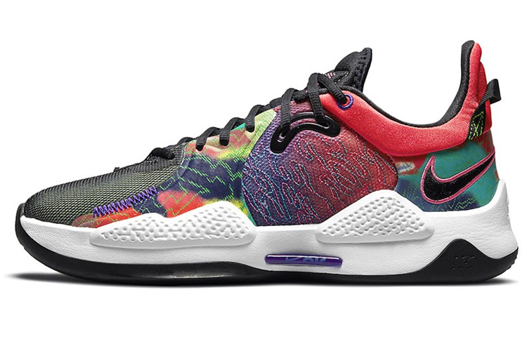 Кроссовки Nike Nike PG 5 EP "Multi-Color" 5 (разноцветные на черном)
