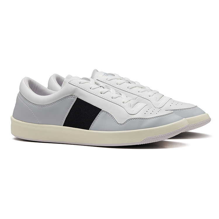 EQLZ EQUALIZER 1970 Lightweight Low top Vintage Basketball Shoes Unisex Concrete Gray