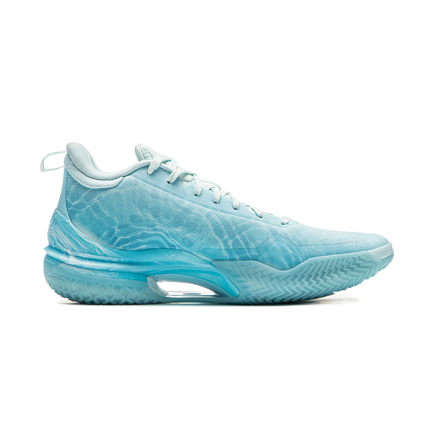 Li Ning Liren 5 Coverage Slip Resistant Rebound Performance Basketball Shoes Men’s Blue