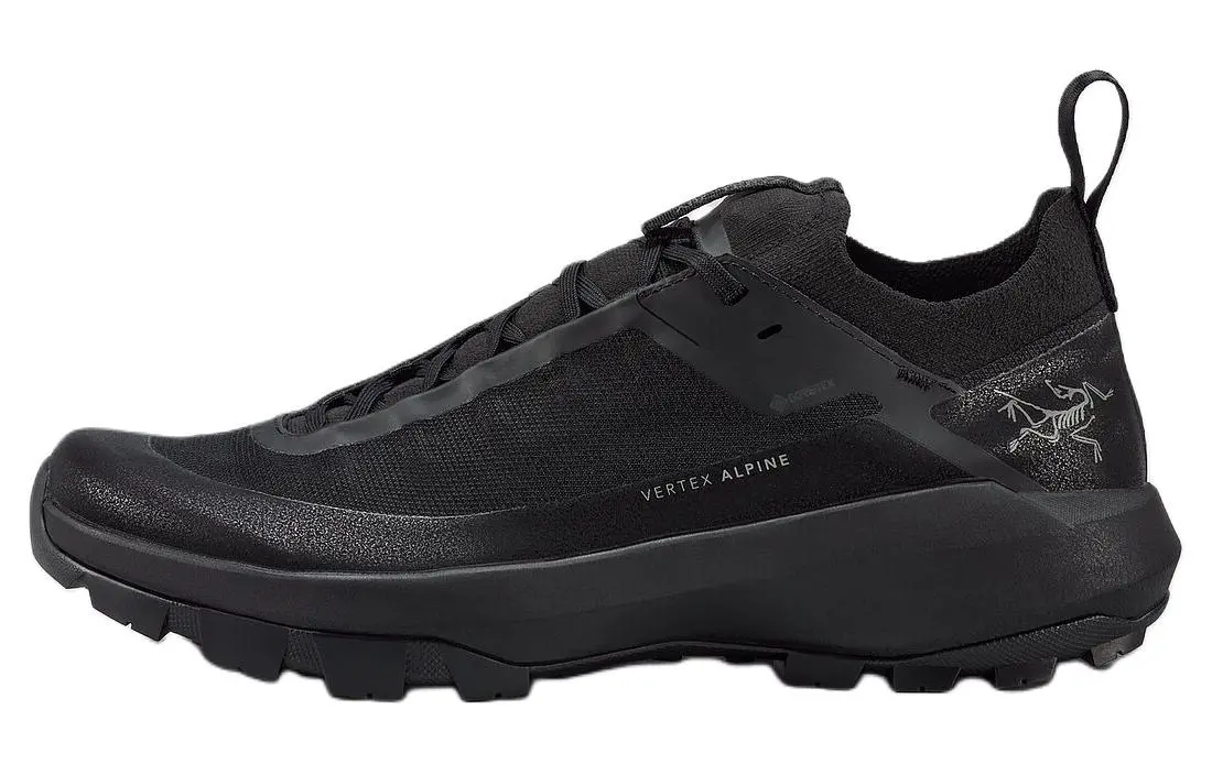 Arc'teryx VERTEX Fabric Low top Mountaineering & Hiking Shoes Men's Black