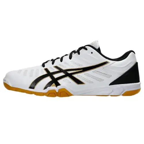 ASICS Attack Excounter 2 Synthetic Leather Low top Training Shoes Men's White Black