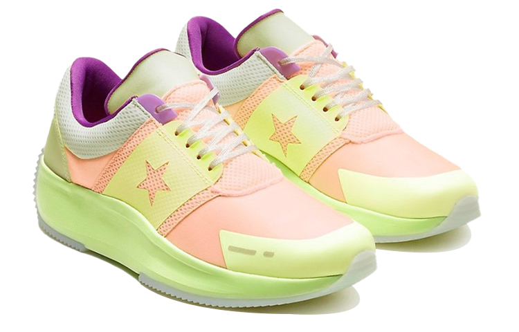 Женские кеды Converse Run Star Ox (желтые) — фото 3