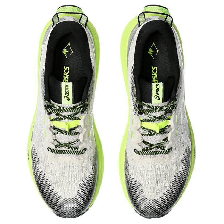 ASICS Gel Trabuco 12 Oatmeal White Green