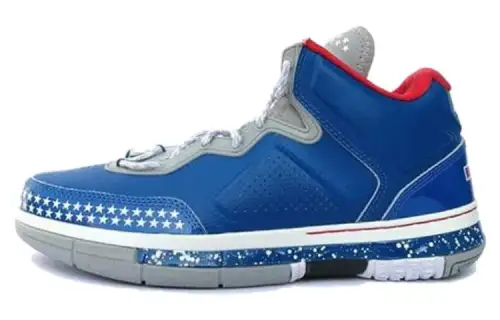 LiNing Li Ning WOW 1 Wade's Way Veteran Mid-top Basketball Shoes Men's Blue and White