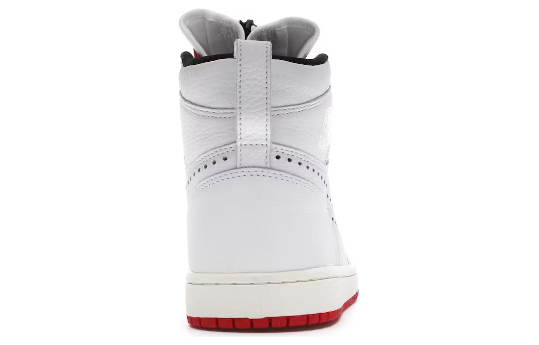 Jordan 1 Retro High Zip White University Red