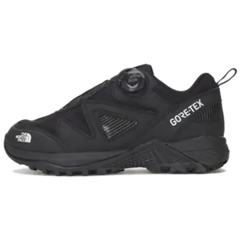 THE NORTH FACE Slip Resistant Abrasion Resistant Low top Mountaineering Shoes Unisex Black