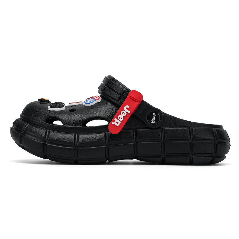 Jeep Quiet Slip Resistant Abrasion Resistant Slide Slippers Unisex