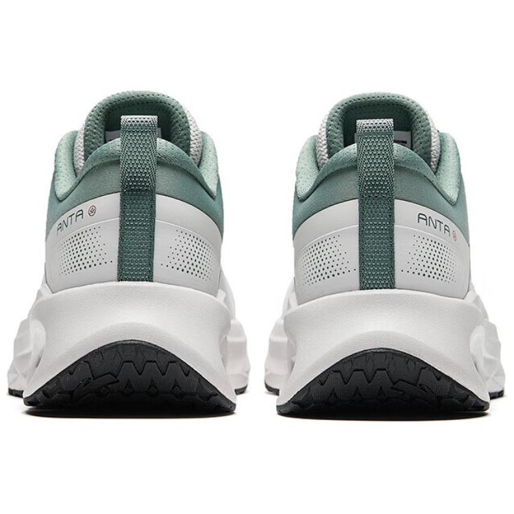 Anta Fabric Abrasion Resistant Lightweight Wear resistant And Lightweight Low top Training Shoes Men’s Gray Green