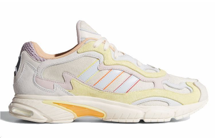 Унисекс кроссовки adidas originals (бело-желтый) — фото 2