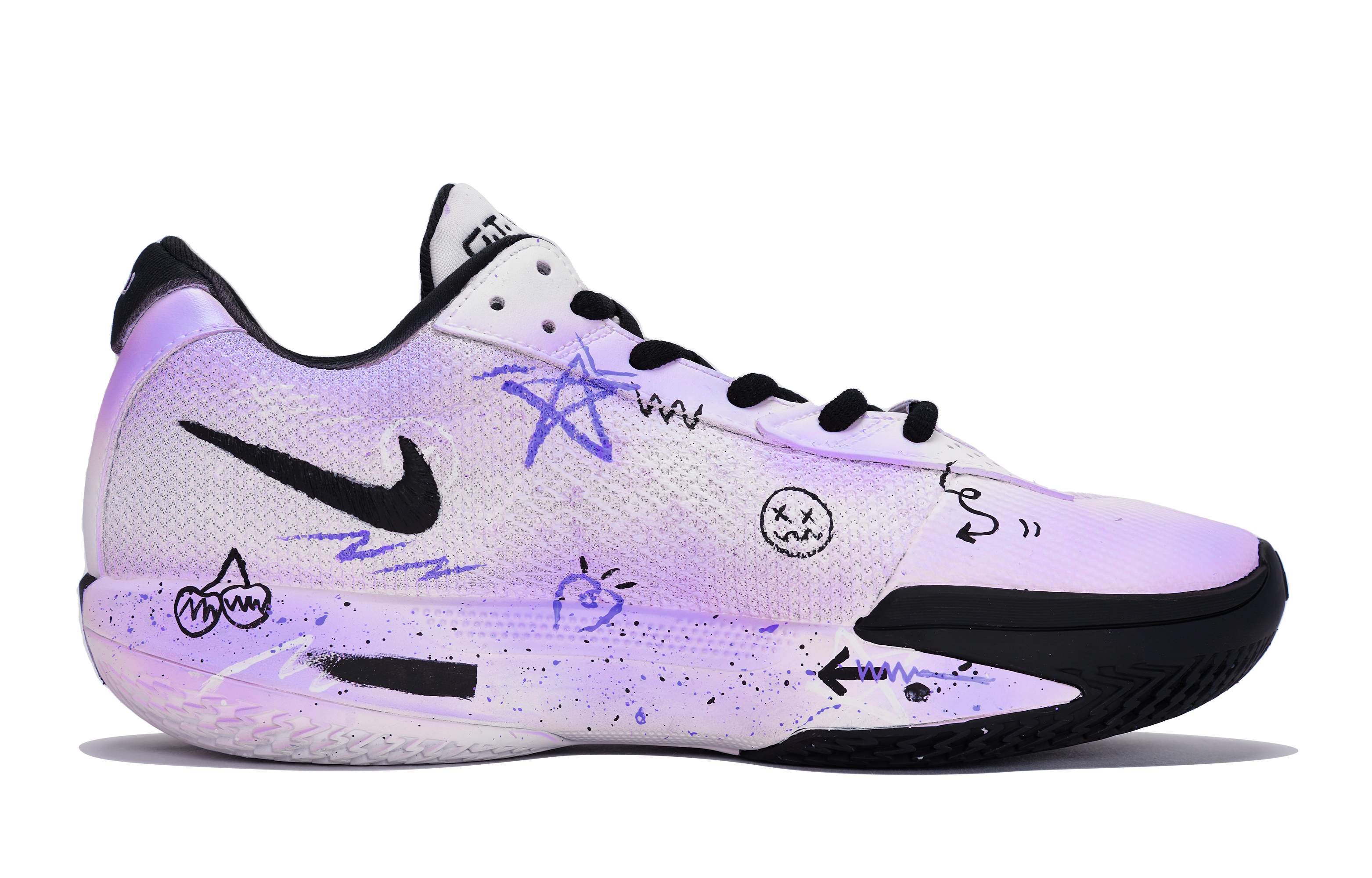 Nike Air Zoom G.T. Cut Academy 811 Manufacturing, Heartbeat Surrounding Purple, Special Shoe Box Low top