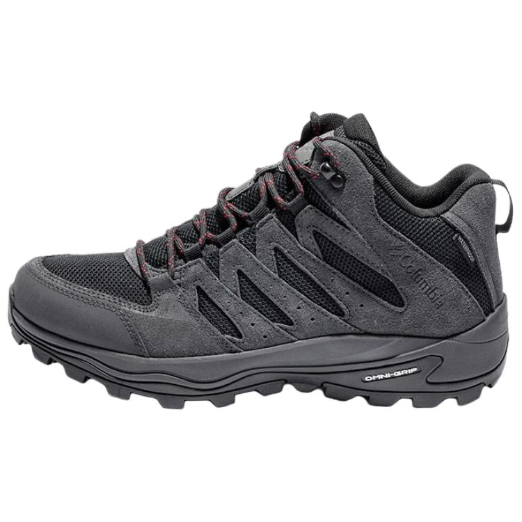 Columbia Redmond Abrasion Resistant Breathable Thermal Mid top Mountaineering Hiking Shoes Men’s Gray