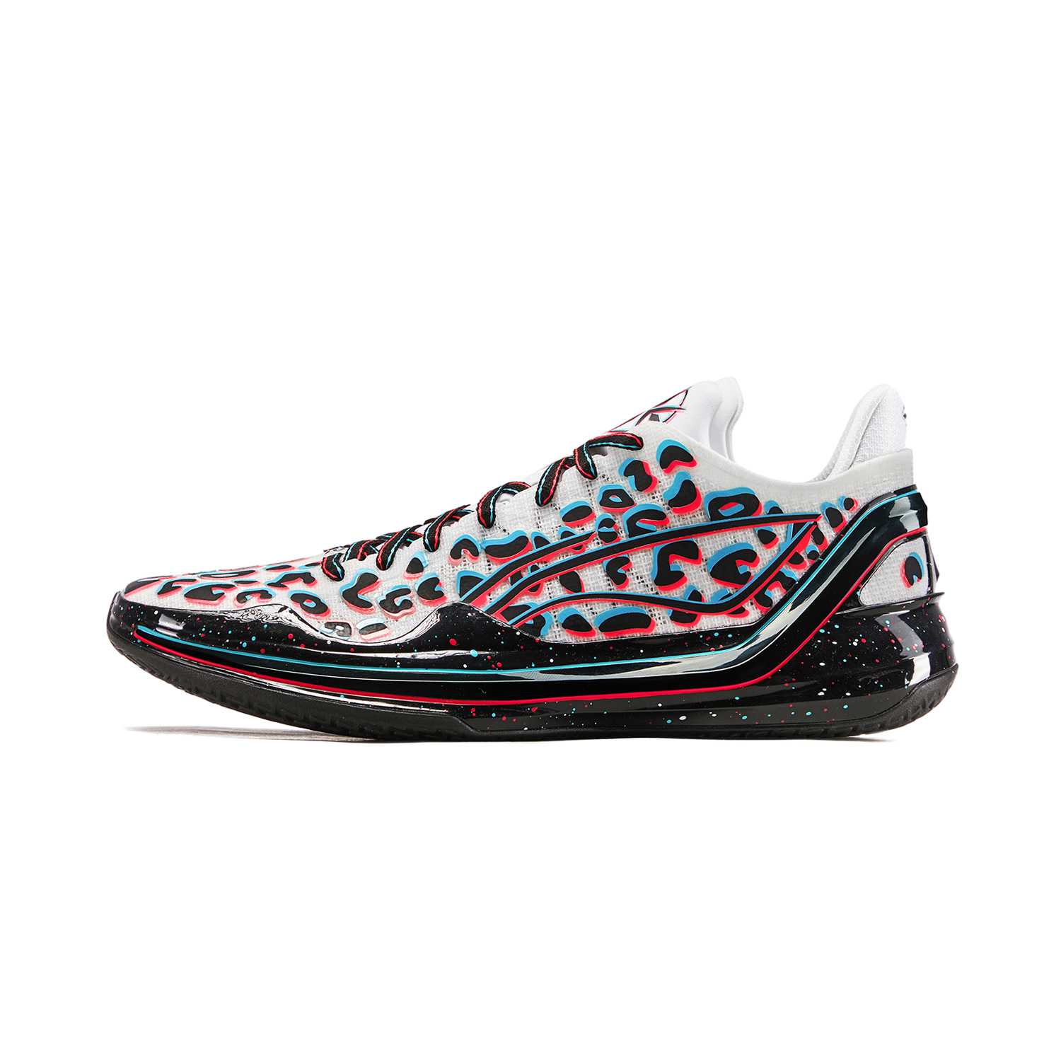 Li Ning Liren 4 V2 Basketball Shoes Men's Low Top Standard White/Black
