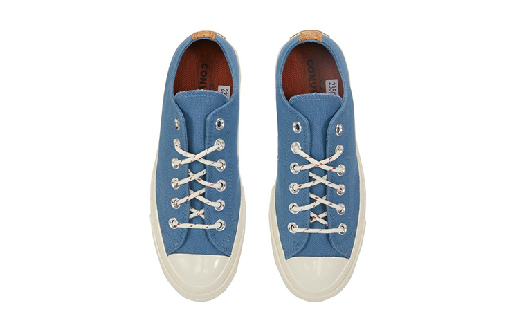 Кеды Converse Chuck Taylor All Star 1970s (сине-белые) — Синий / белый — фото 4