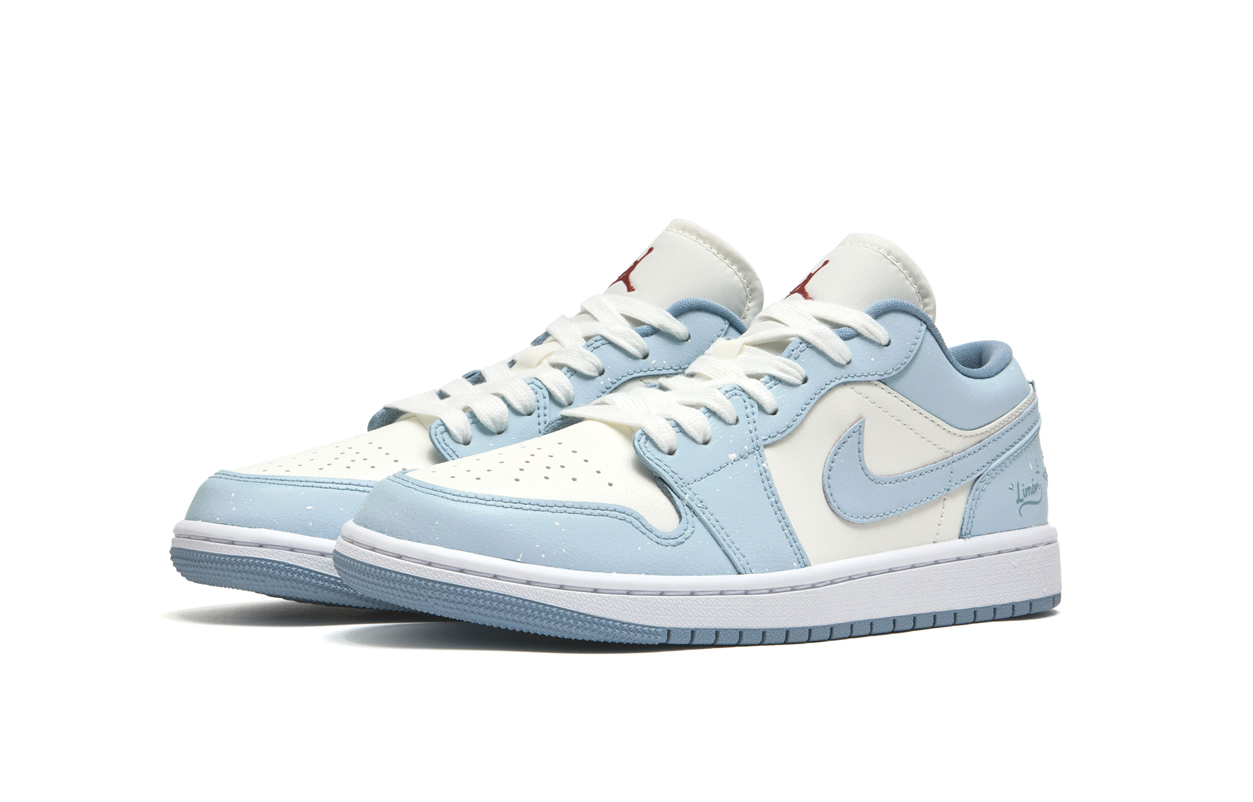 Jordan Air Jordan 1 Mint Maris Sal Low top Vintage Basketball Shoes Women’s Blue White