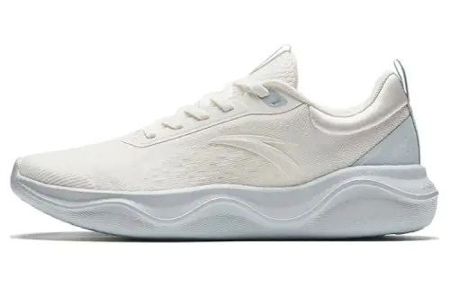 Anta Slip Resistant Abrasion Resistant Slip Resistant Abrasion Resistant Low top Training Shoes Women's White Blue