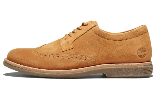 Timberland Casual Leather Shoes Men's Low Top Wheat