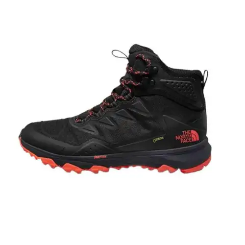 THE NORTH FACE Comfortable Breathable And Slip Resistant Mid top Hiking Shoes Women's Black