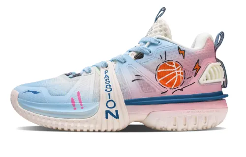 Li Ning Storm 2024 Abrasion Resistant Breathable Support Abrasion Resistant Breathable Support Low top Basketball Shoes