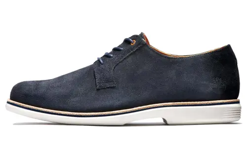 Timberland City Groove Casual Leather Shoes Men's Low Top Marine Blue