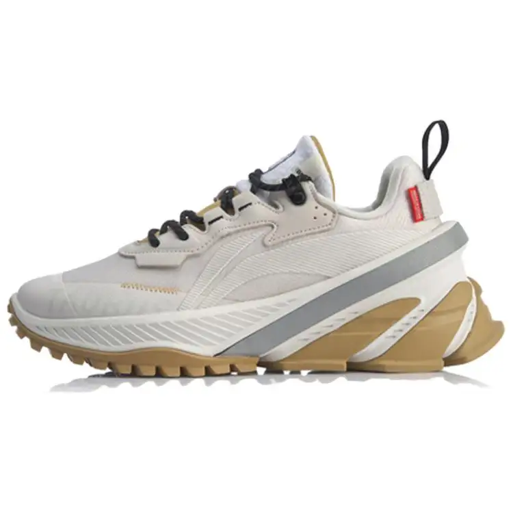 Li Ning Bulls Low top Chunky Sneakers Men's White Brown