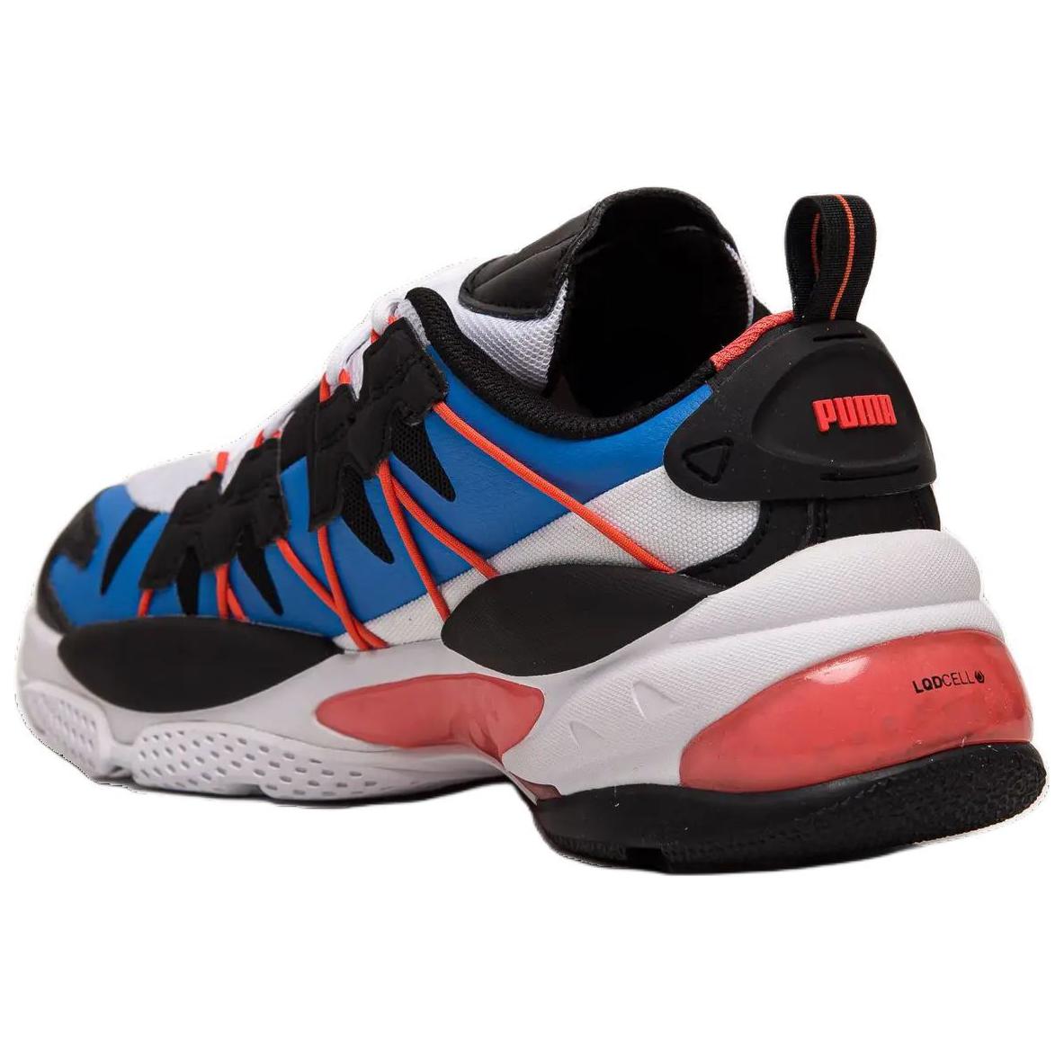 Унисекс кроссовки PUMA LQDCELL Omega Striped Kit (сине-красные) — фото 2