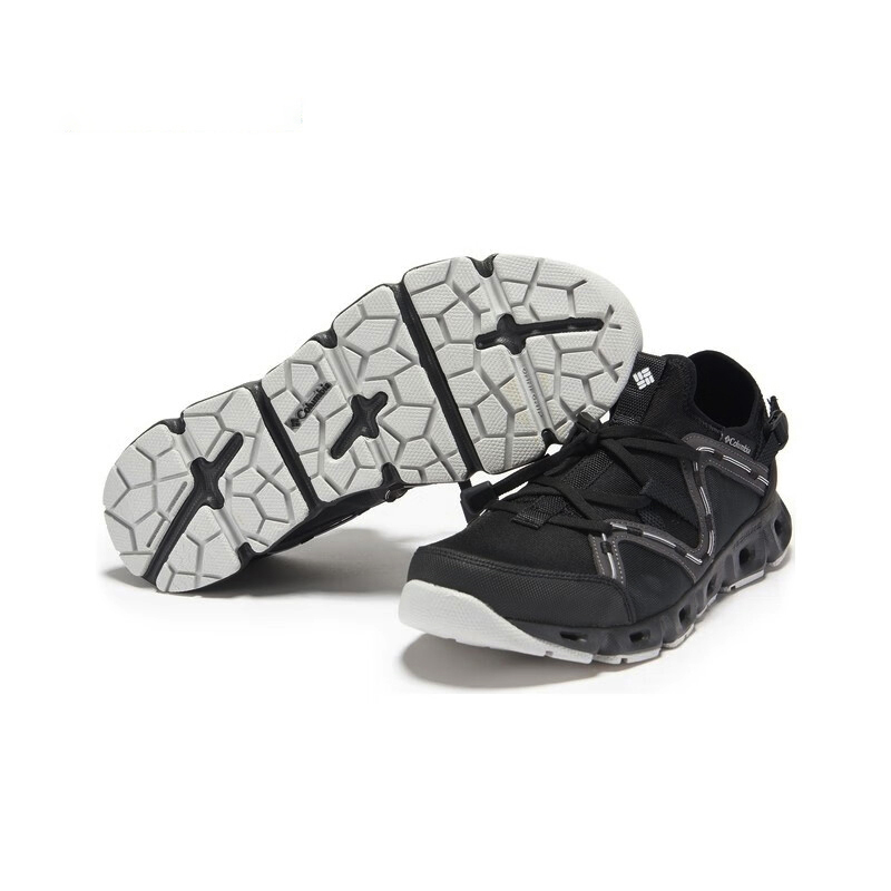Columbia Mesh, Textile Cushioning Slip Resistant Breathable Low top Outdoor Shoes Men's Black