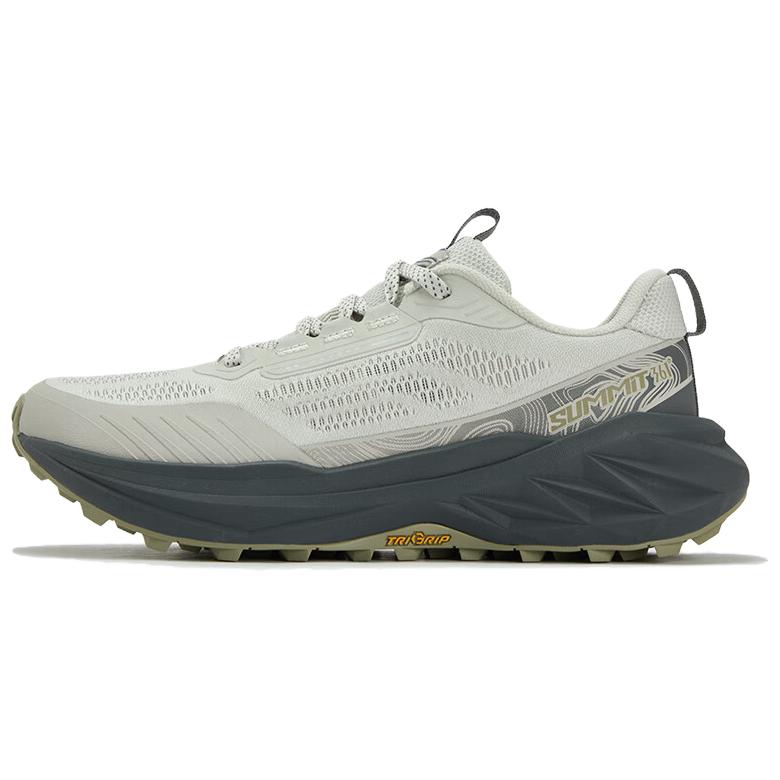361° Yushan 3 Abrasion Resistant Breathable Rebound Low top Mountaineering Shoes Men’s Antarctic Gray Smoke Gray