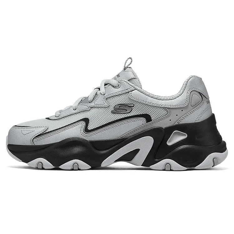 Skechers D'LITES 5.0 Low top Chunky Sneakers Women's Silver