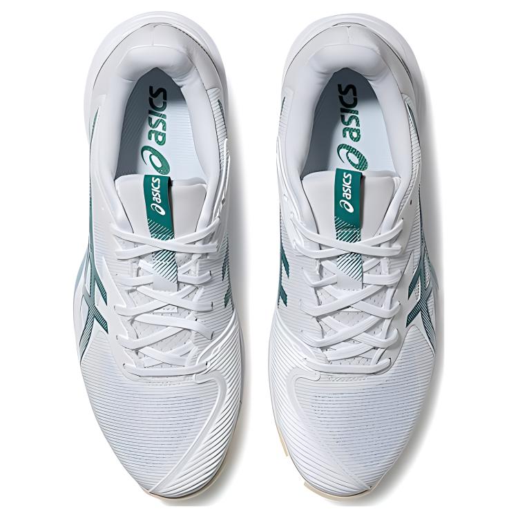 ASICS Solution Speed FF 3 Comfortable And Breathable Low top Tennis Shoes Men’s White Green