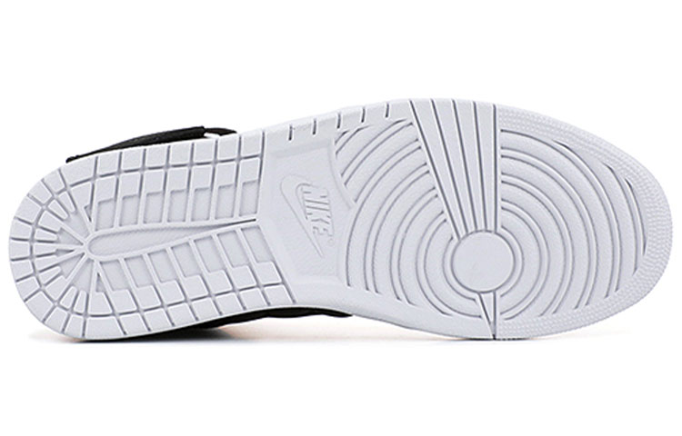 Мужские кроссовки Jordan Air Jordan 1 Retro High Strap (черные) — фото 4
