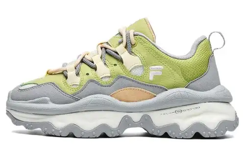 FILA FUSION QD96 Athletic Shoes 'Green Grey' Women's