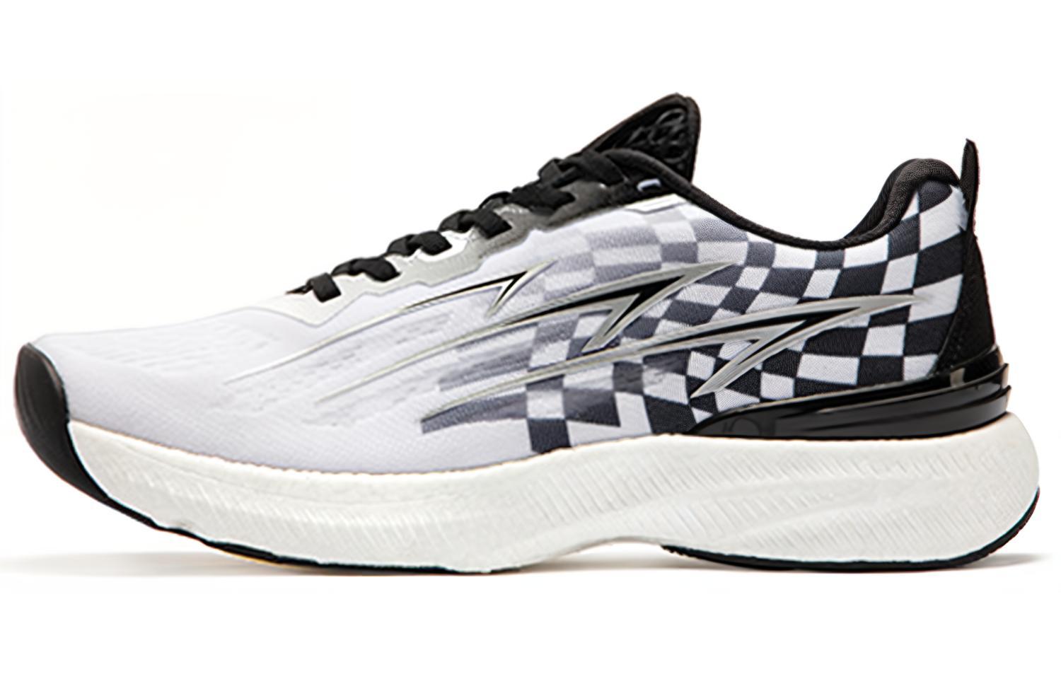 XTEP 100 Slip Resistant, Abrasion Resistant, Breathable Low top Training Shoes Men’s White Black