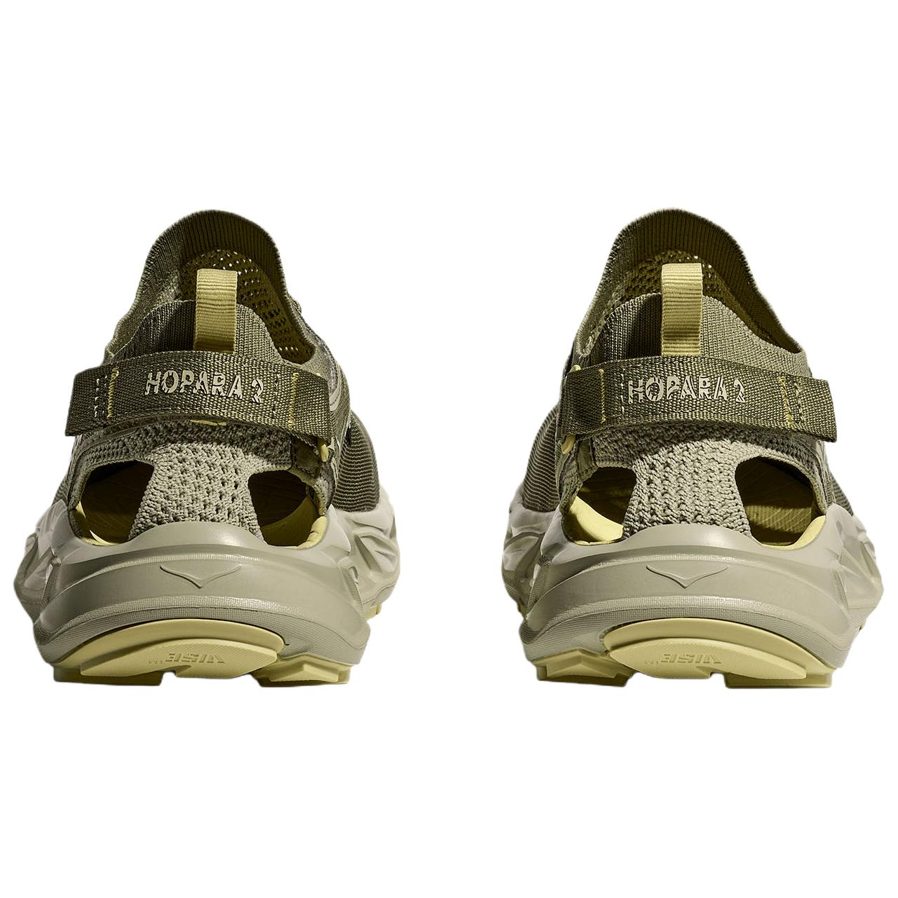 Мужские сандалии HOKA ONE HOPARA 2 (зеленый) — 野菇灰/蘑菇灰 — фото 4