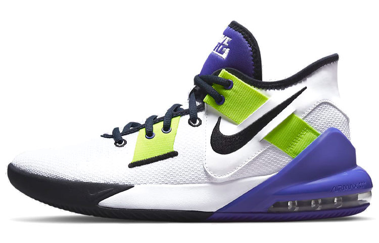 Мужские кроссовки Nike Air Max Impact 2 (бело-зеленые)