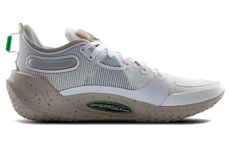 Li Ning JB1 Jimmy Butler 1 Black Eight Abrasion Resistant Rebound Low top Basketball Shoes Men’s White Green