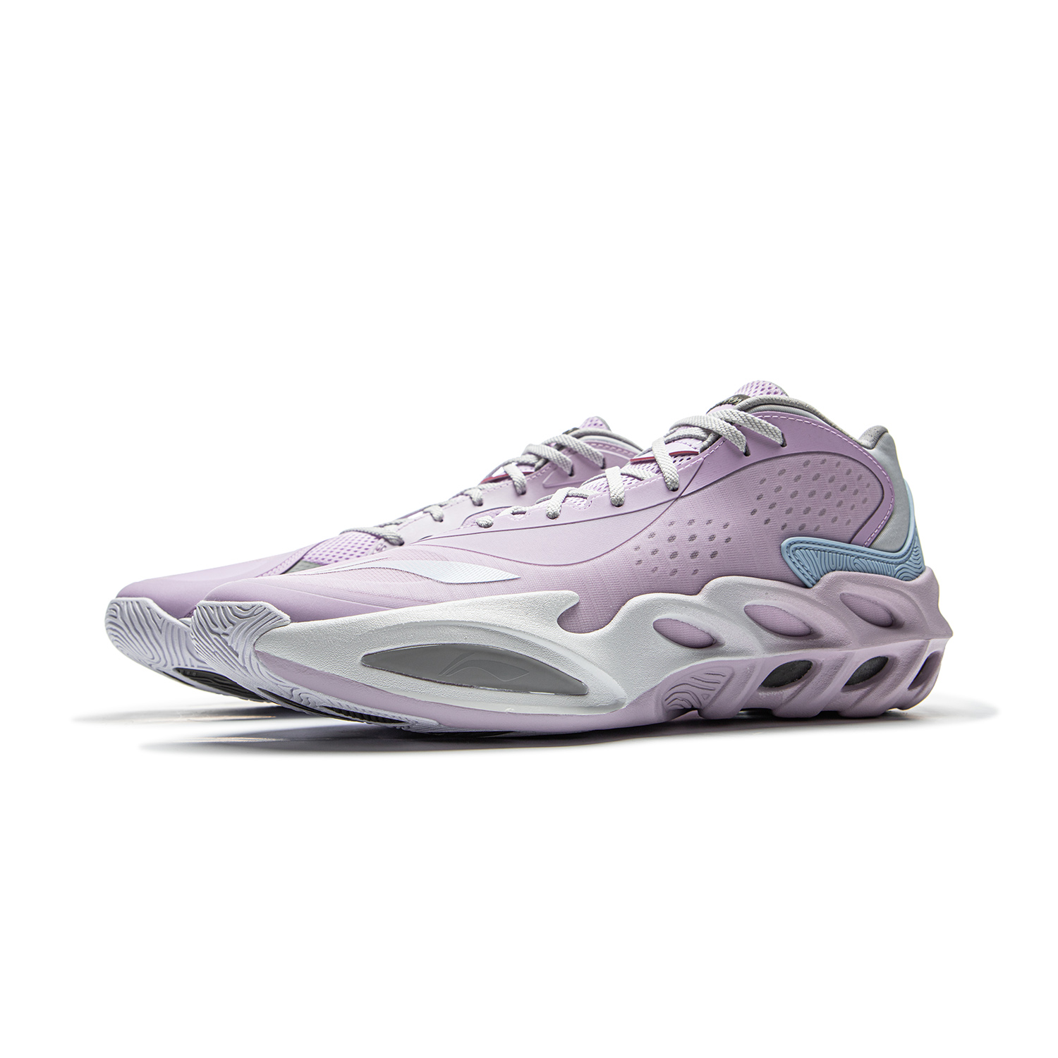 Li Ning XinSheng Mid top Basketball Shoes Men’s Light Purple