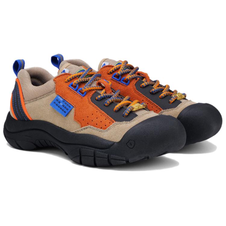 STUCKB Slip Resistant Slip Resistant Low top Mountaineering Shoes Unisex Brown