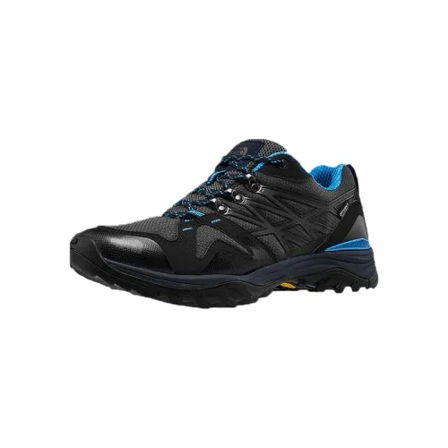 THE NORTH FACE Abrasion Resistant Waterproof Support Low top Hiking Shoes Men's Gray