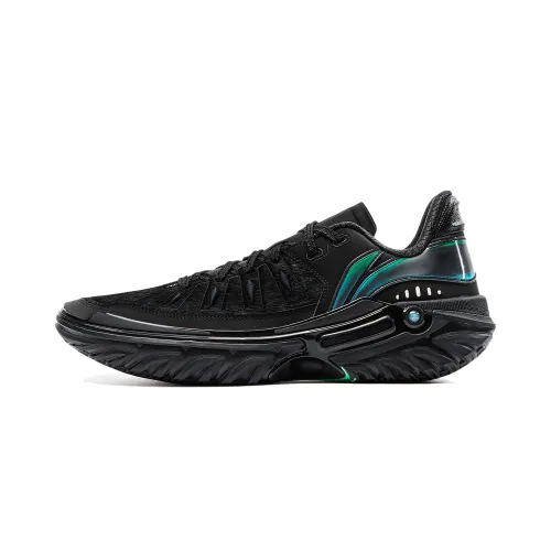 Li Ning Jie Ao 2 Basketball Shoes Men's Low Top Black