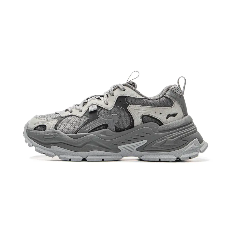 DISHINIWANJUZONGDONGYUAN x Li Ning Star Cushioning Slip Resistant Abrasion Resistant Breathable Height Increasing