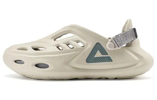 PEAK Taiji Clogs Touring Sports Sandals Men's Beige Gray Green