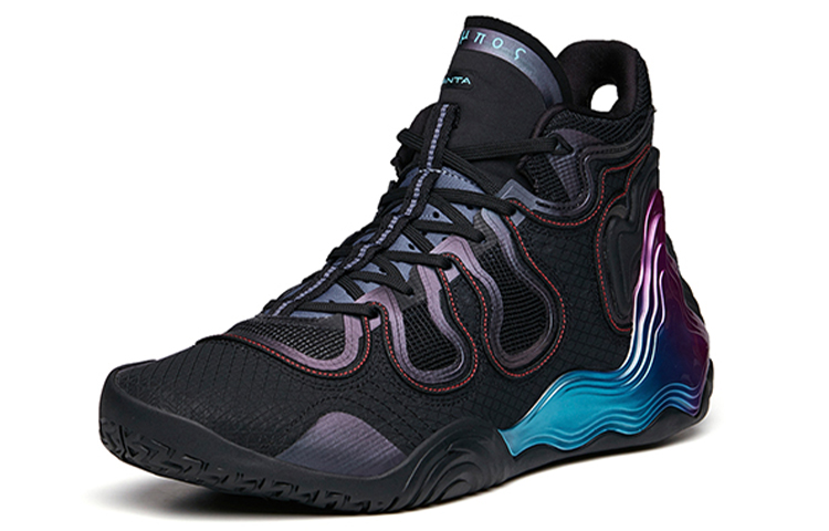 Anta Star Mountain ‘ Aurora ‘ Cushioning Slip Resistant Abrasion Resistant High top Performance Basketball Shoes Men’s