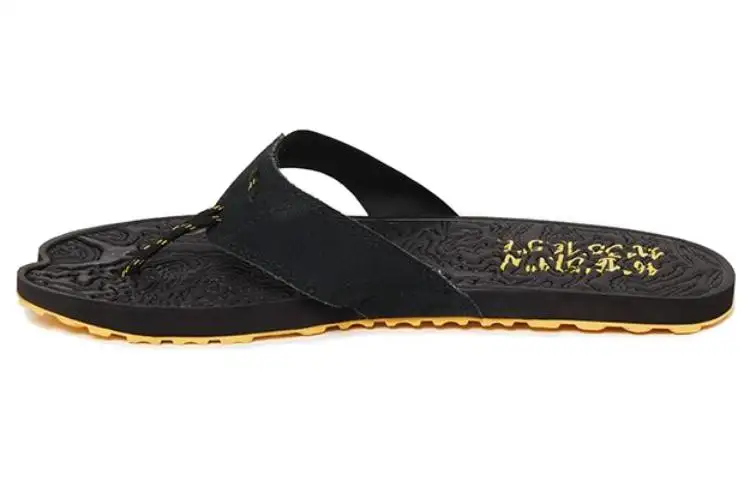 LA SPORTIVA Jandal Slip Resistant Abrasion Resistant Flip Flops Unisex Black Yellow