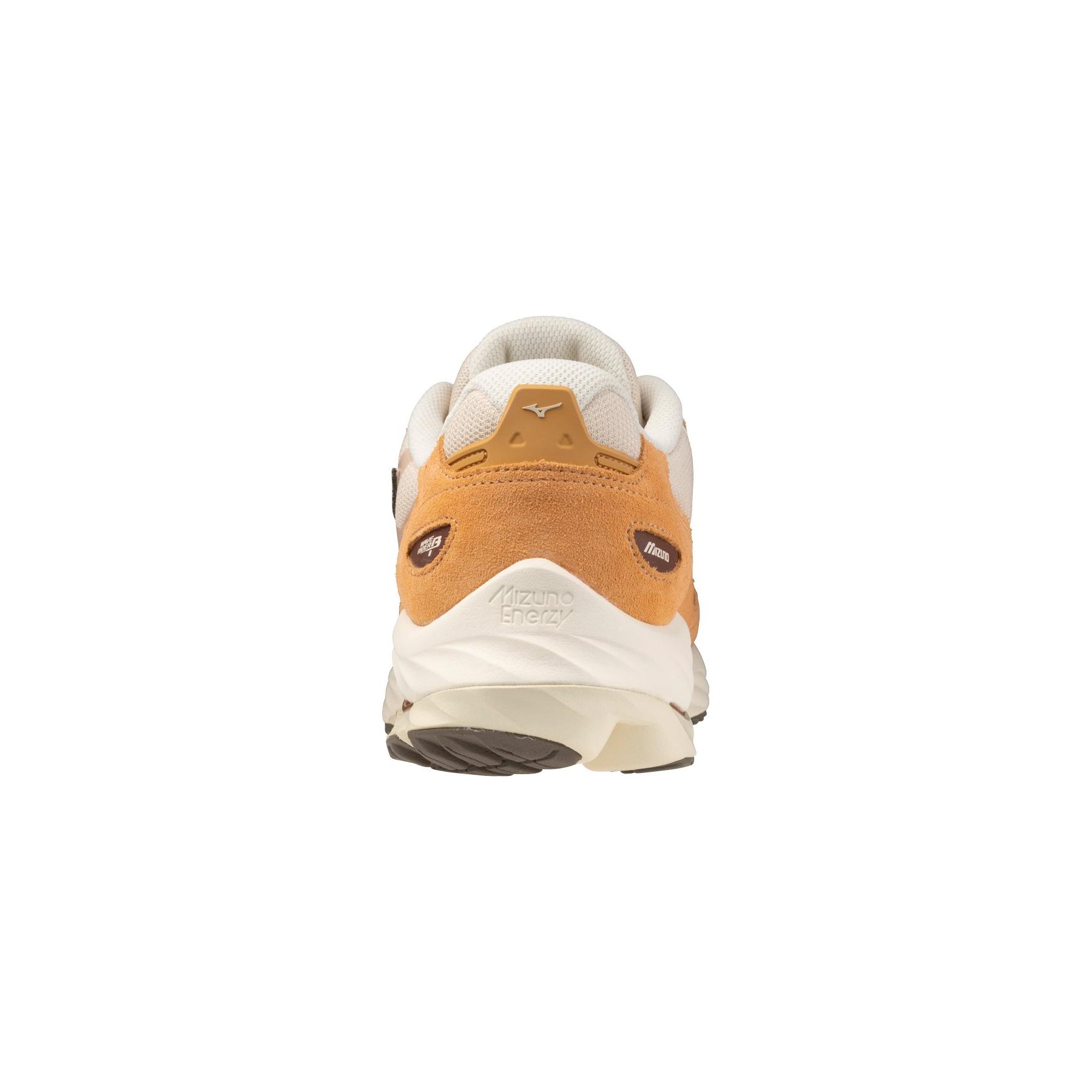 Mizuno Wave Rider Β Comfortable Abrasion Resistant Slip Resistant Low top Training Shoes Unisex Beige Brown