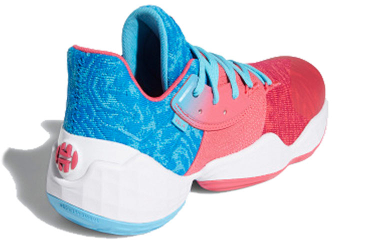 Мужские кроссовки adidas Harden Vol. 4 (красно-синий) — фото 3