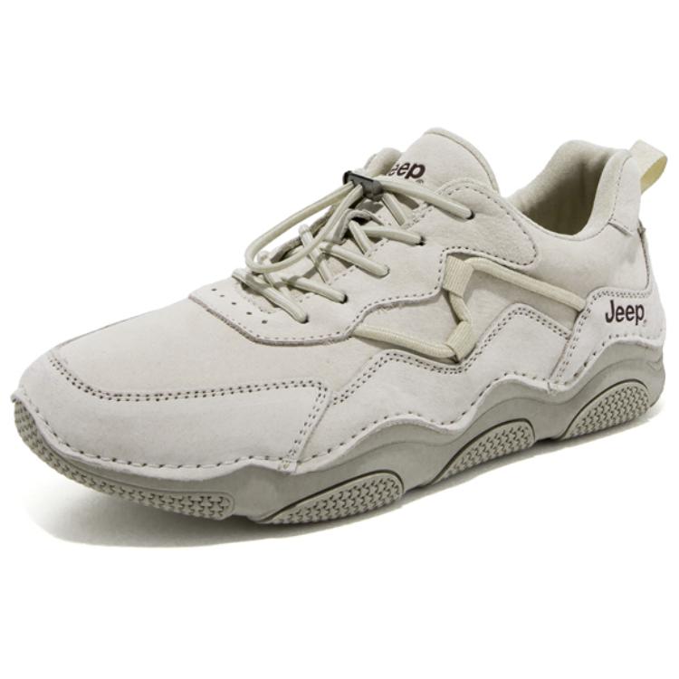 Jeep Pigskin Low top Mountaineering Shoes Men’s Sand