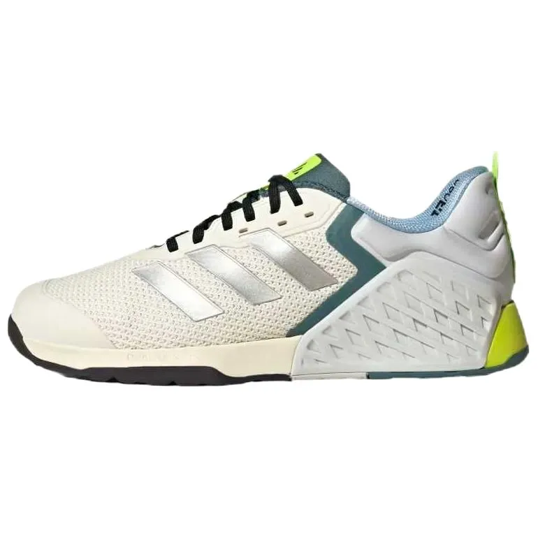 Adidas DROPSET 3 Comfortable Low top Training Shoes Men's White Silver Blue