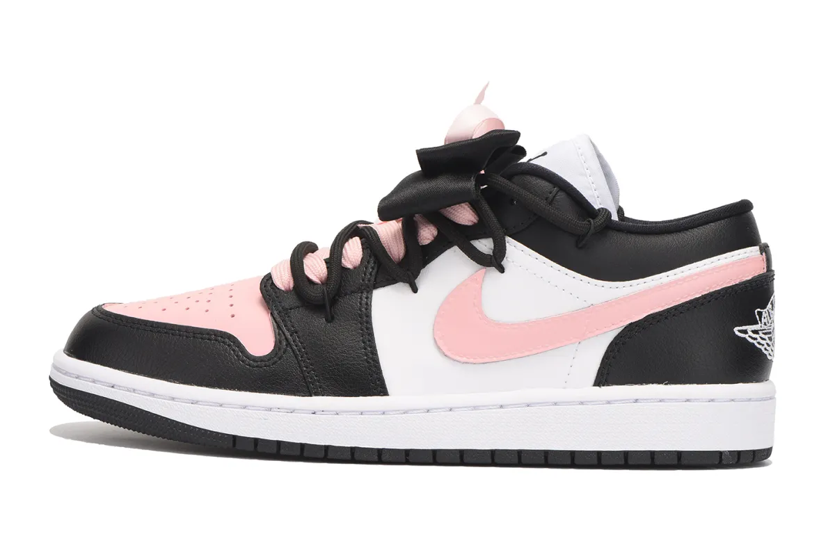 Jordan Air Jordan 1 Slip Resistant Coverage Slip Resistant Coverage Low top Vintage Basketball Shoes Women's Black